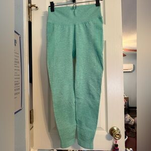 All in Motion Green Leggings Soft Tapered Fit